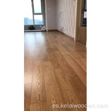 parquet de madera maciza de roble gris pisos de madera dura